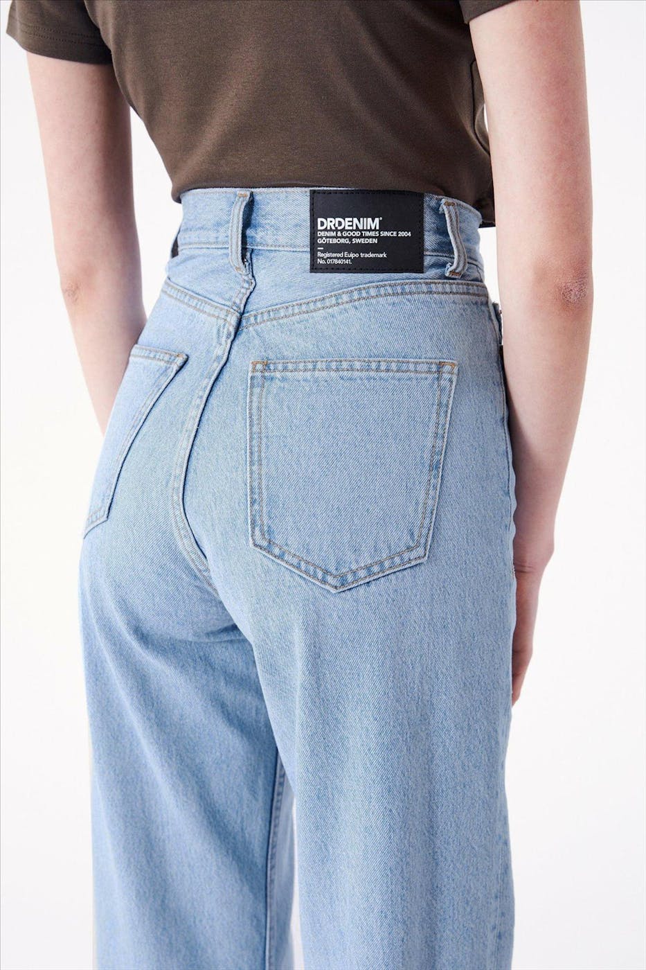 Dr. Denim - Lichtblauwe Echo Straight jeans