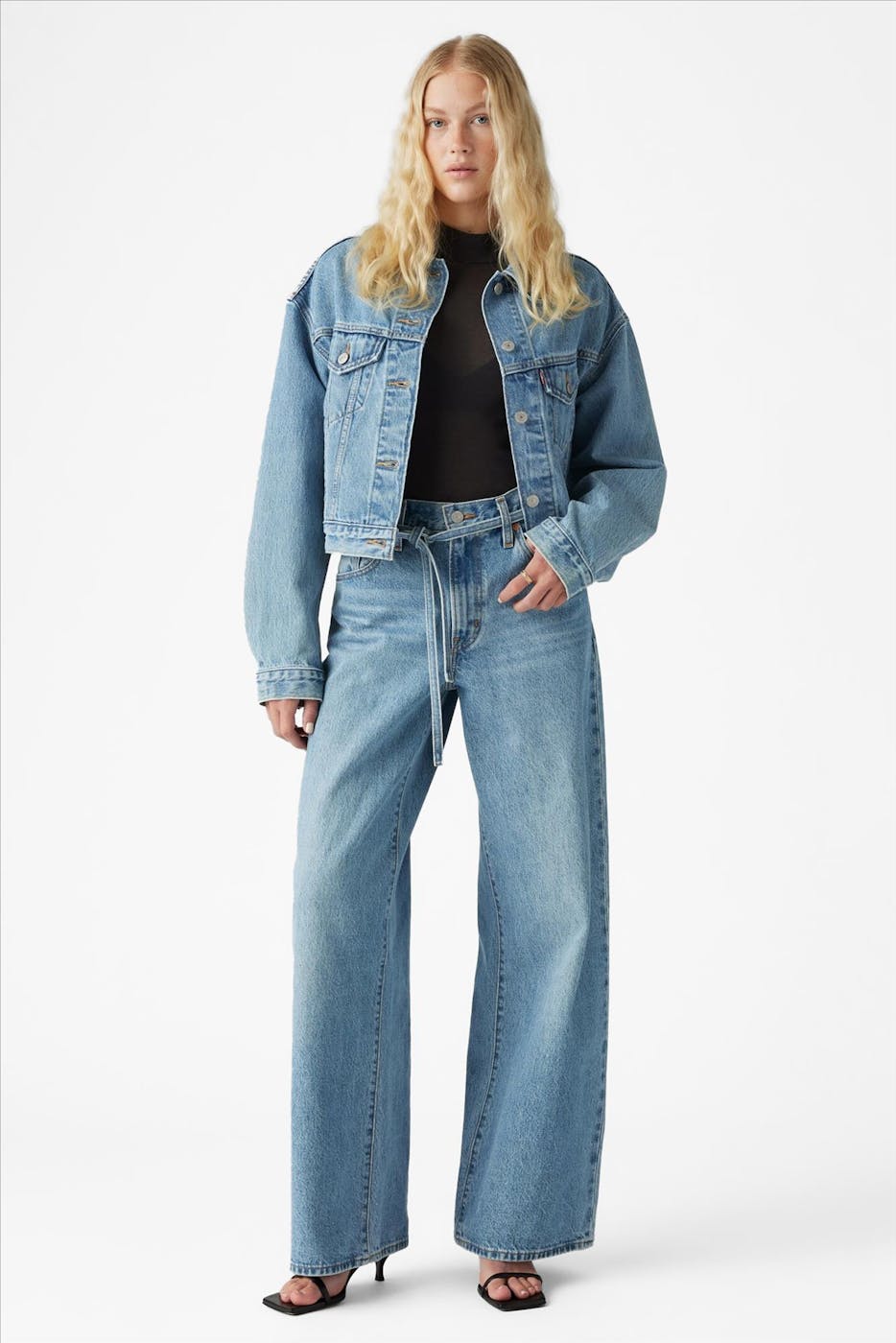 Levi's - Blauwe XL Straight jeans