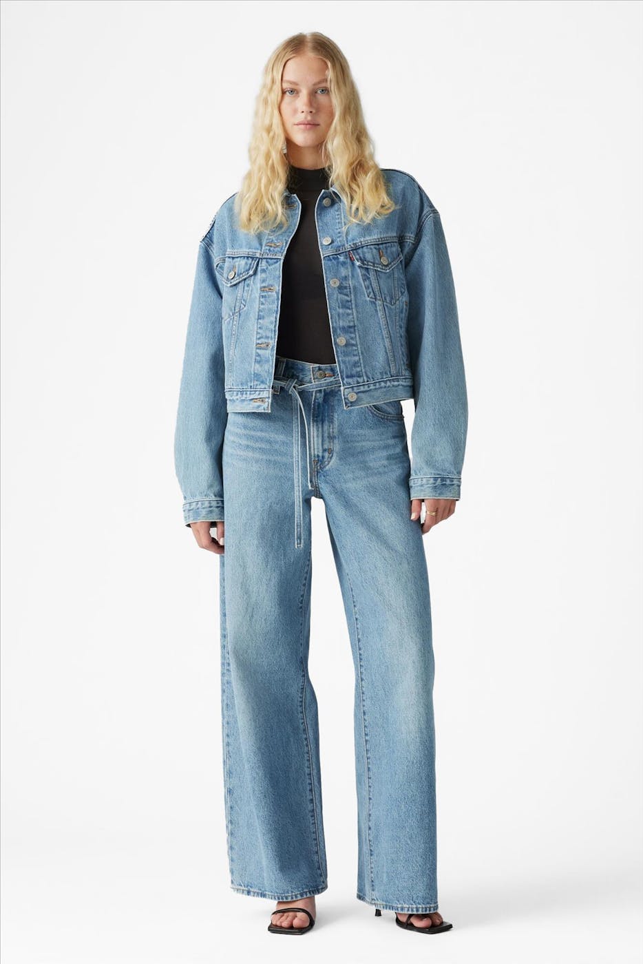 Levi's - Blauwe XL Straight jeans