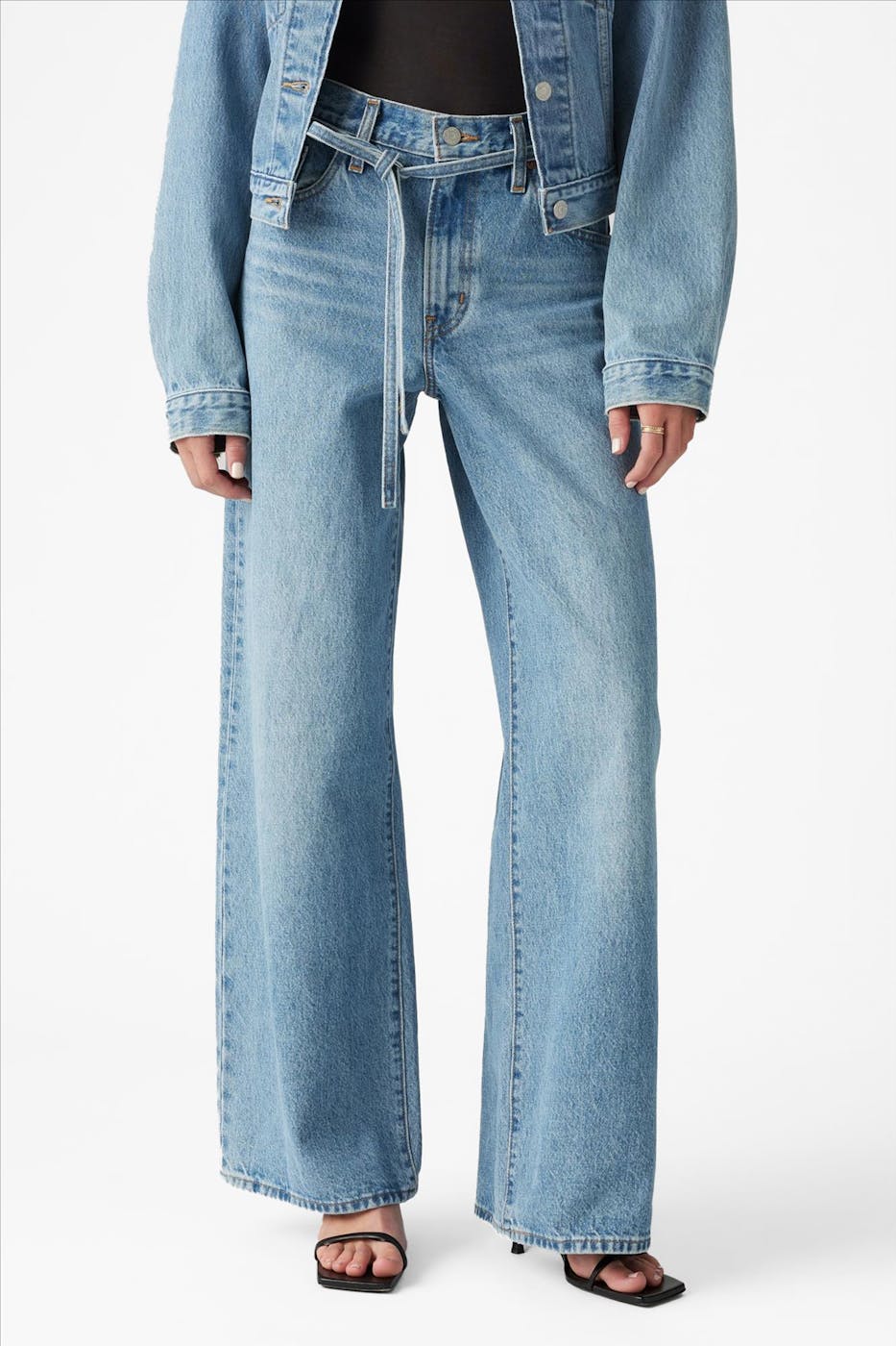 Levi's - Blauwe XL Straight jeans