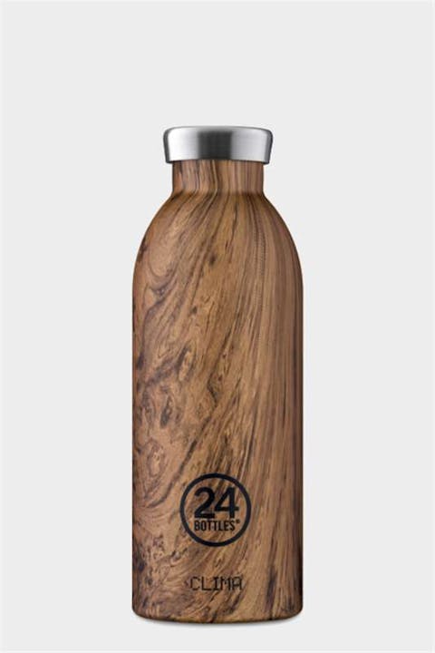 24 bottles - Wood Clima Bottle Thermo drinkfles - 500ml