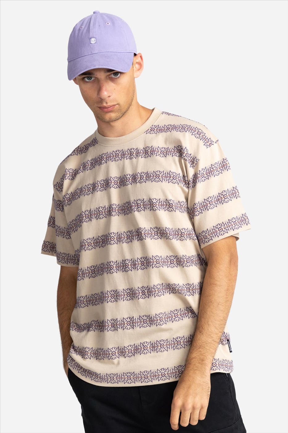 Element - Beige Retro Minto T-shirt