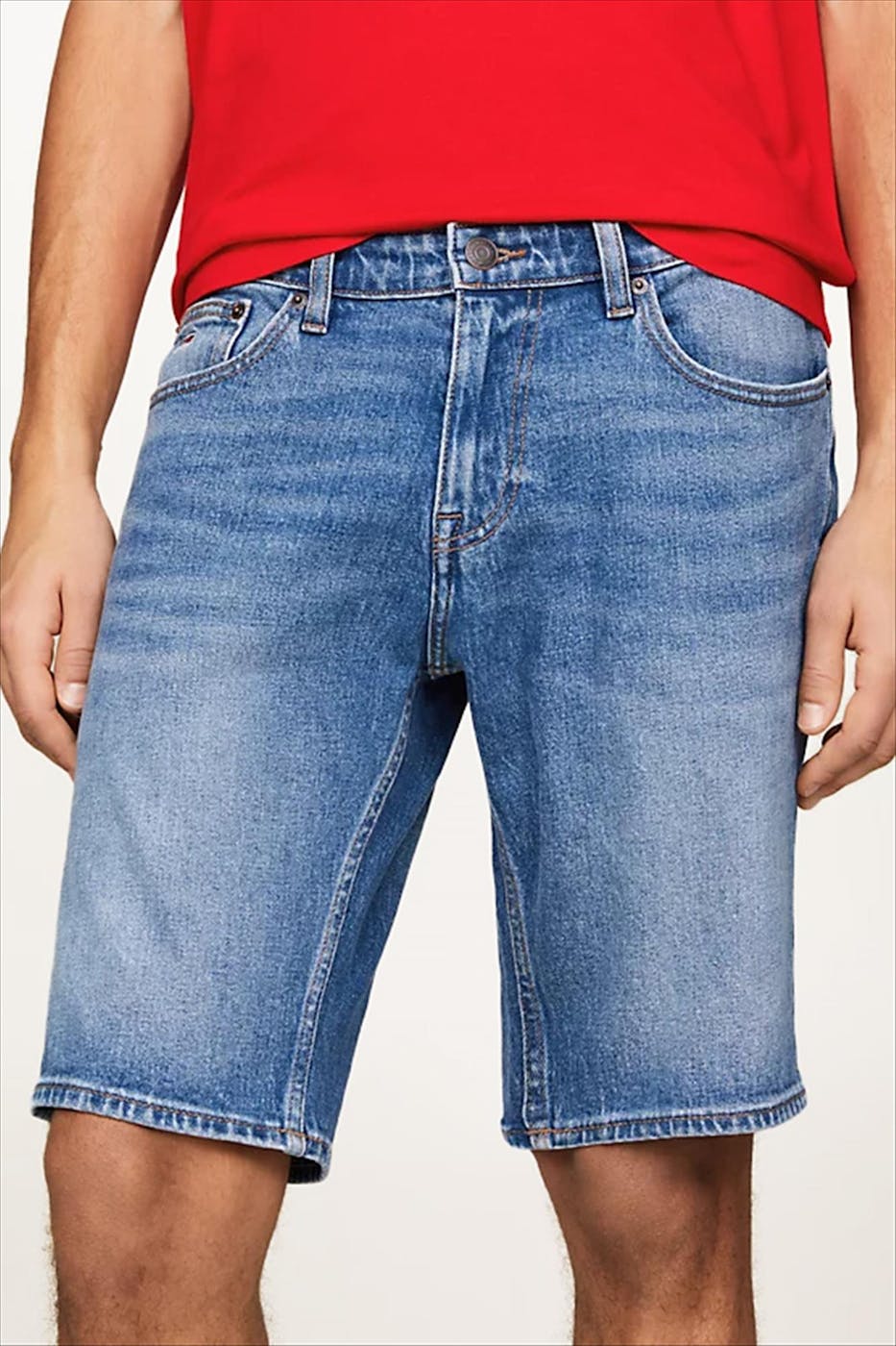 Tommy Jeans - Blauwe Scanton jeansshort