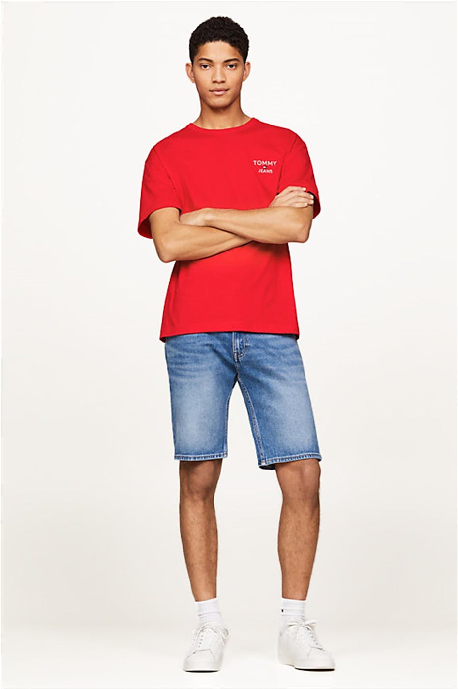 Tommy Jeans - Blauwe Scanton jeansshort