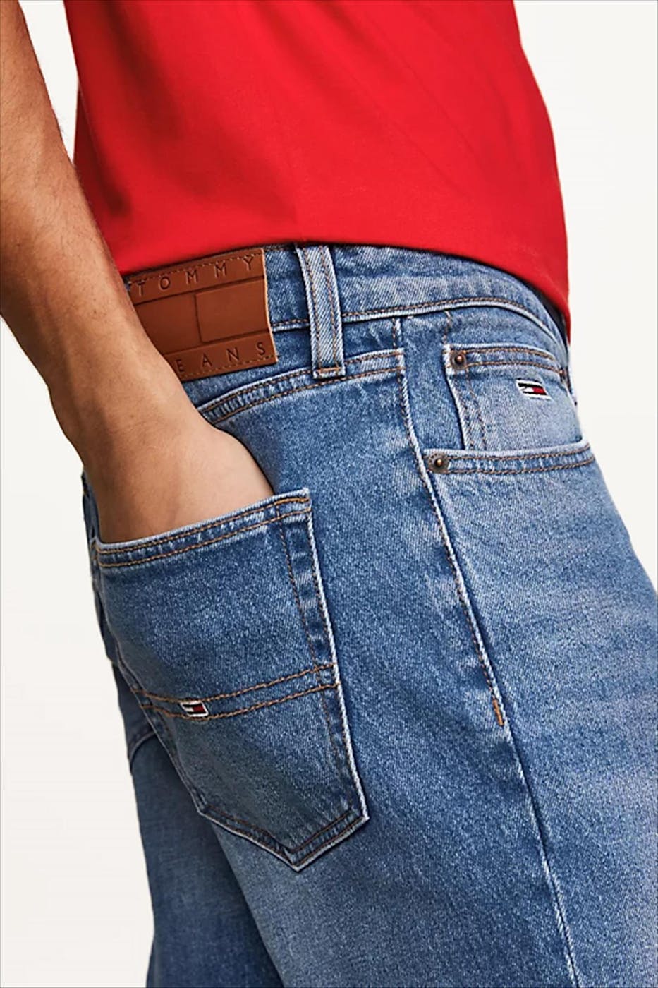 Tommy Jeans - Blauwe Scanton jeansshort