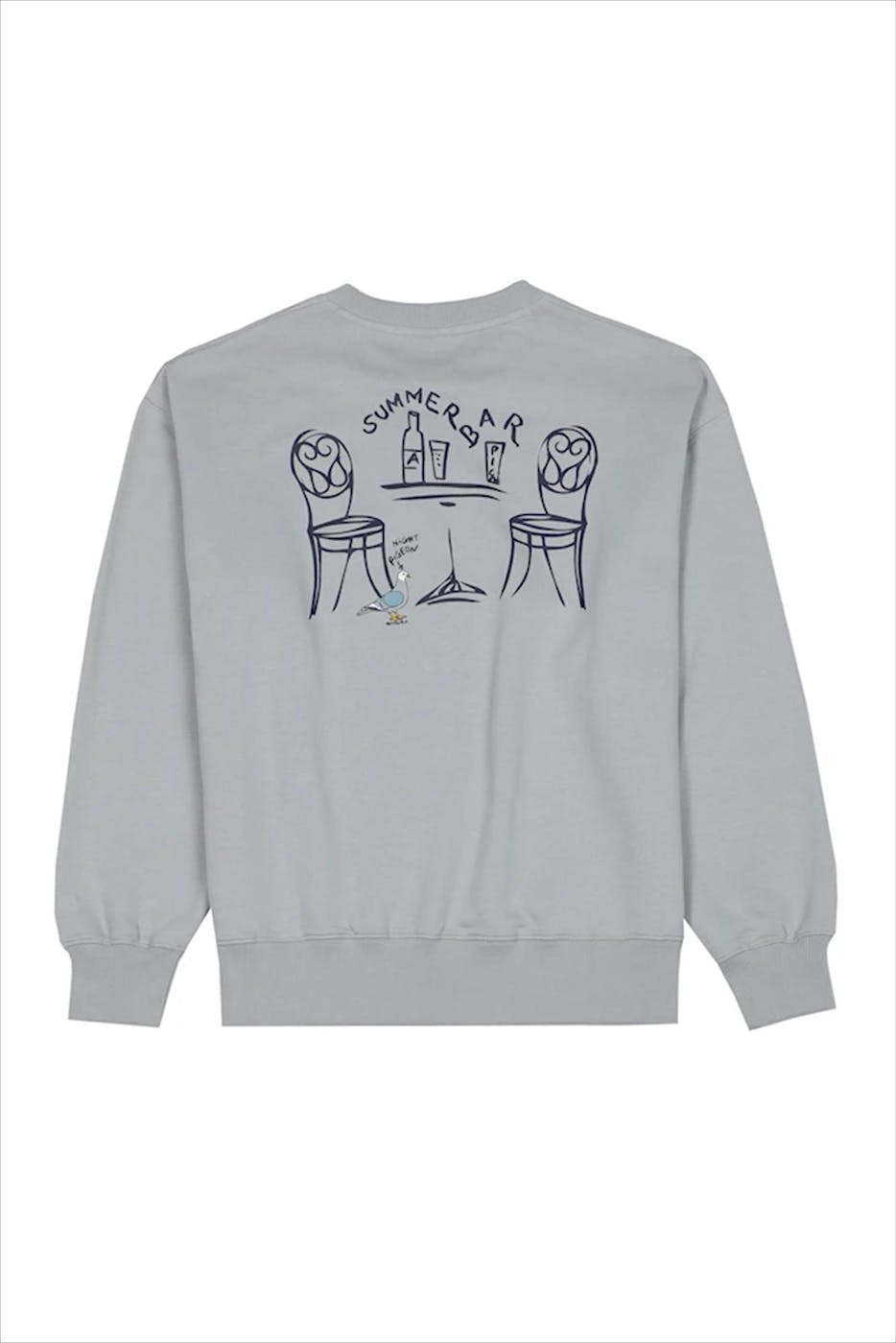 Antwrp - Grijze Summer Bar sweater