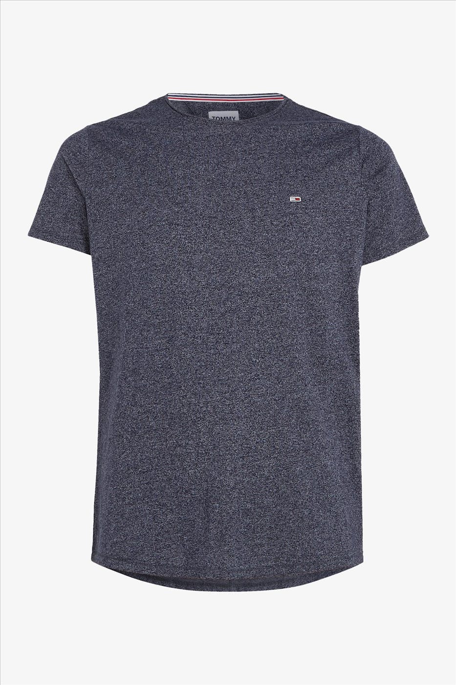 Tommy Jeans - Donkerblauwe Jaspe T-shirt