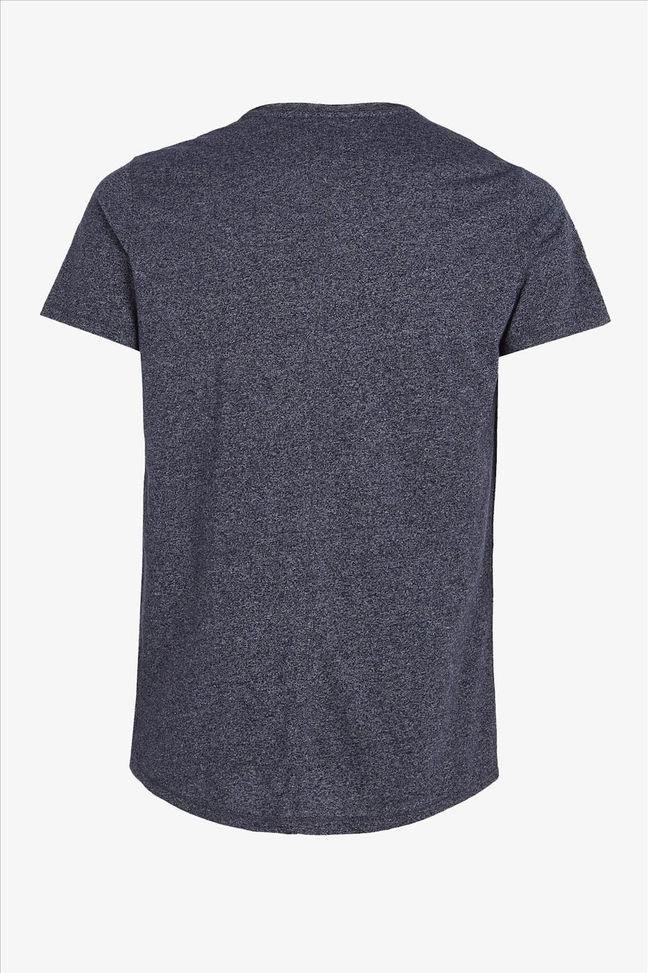 Tommy Jeans - Donkerblauwe Jaspe T-shirt