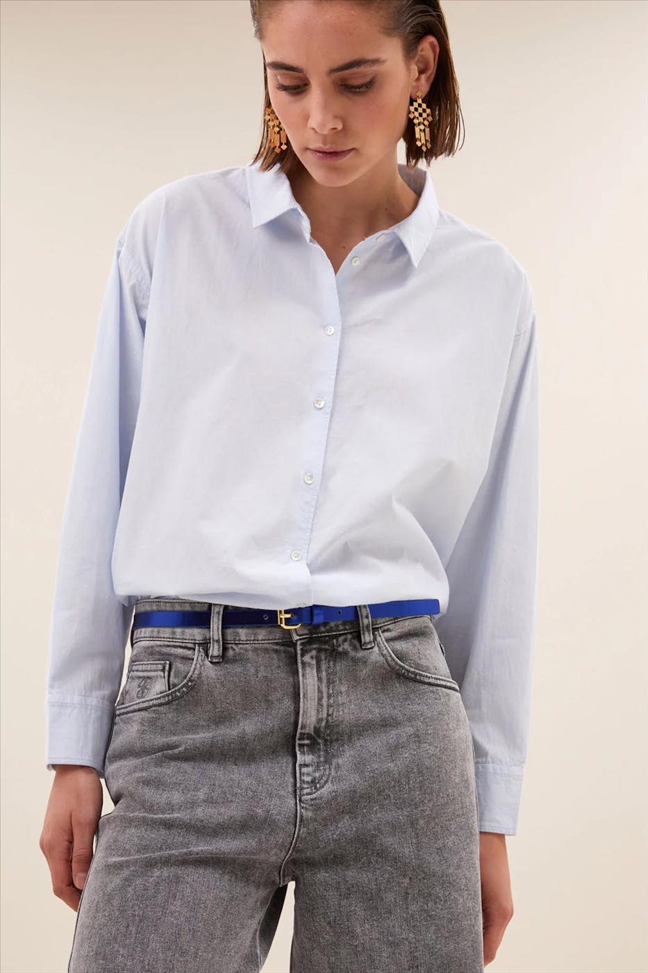 BY BAR - Blauwe Julie Gloss riem