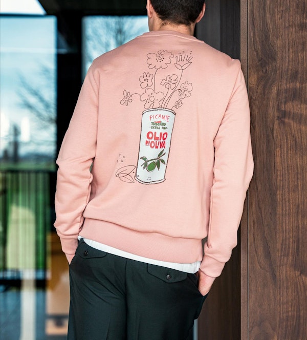 Antwrp - Lichtoranje Olio Di Oliva sweater