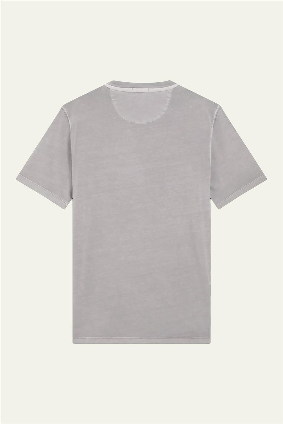 Scotch & Soda - Grijze Garment Dyed T-shirt