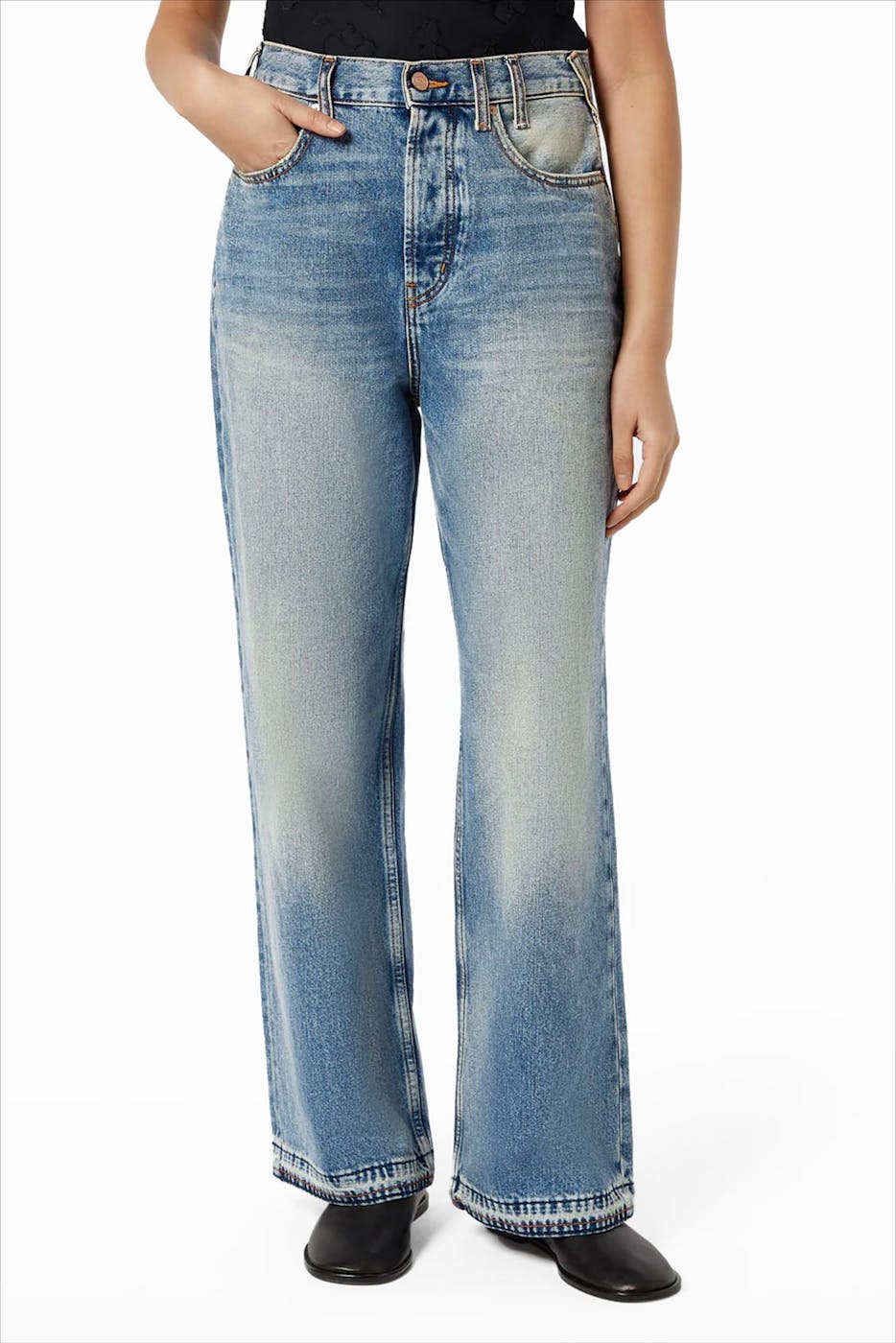 Scotch & Soda - Blauwe The Deep Loose jeans