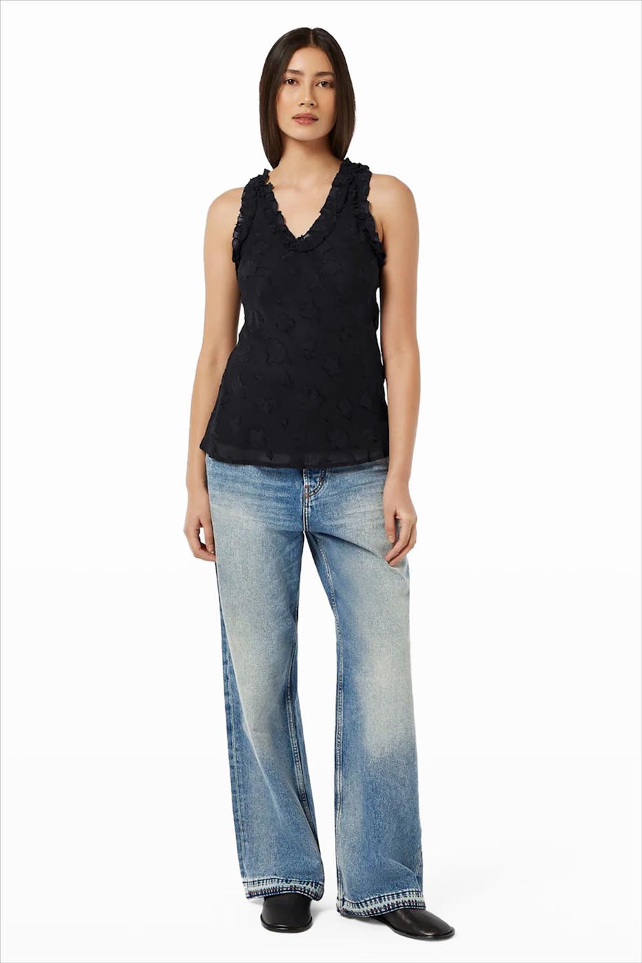 Scotch & Soda - Blauwe The Deep Loose jeans