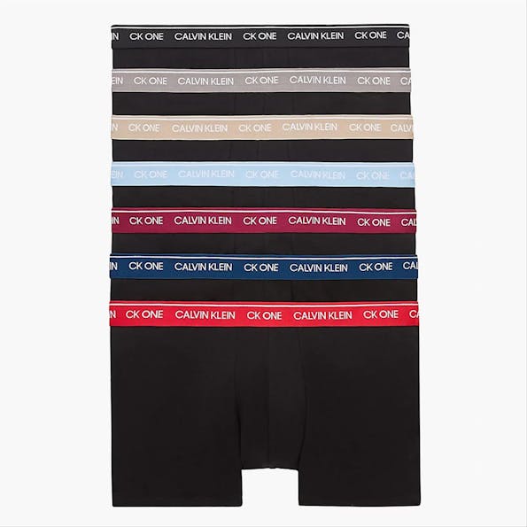 Calvin Klein Underwear - Zwarte 7-pack boxershorts