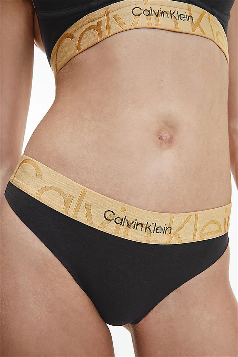 Calvin Klein Underwear - Zwarte Logo Band slip