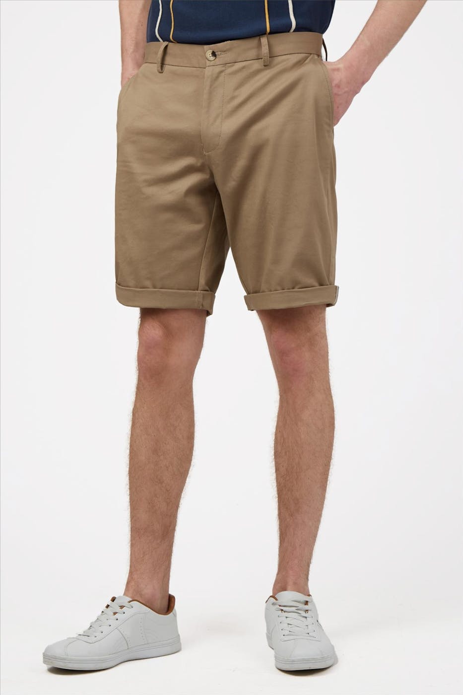 Ben Sherman - Beige Regular Fit Chino short