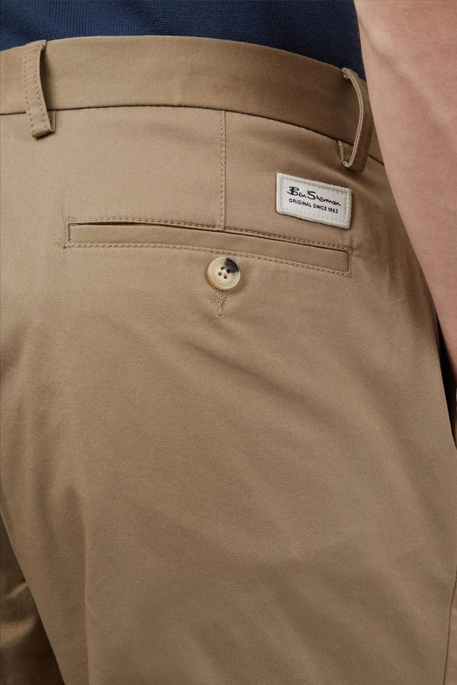 Ben Sherman - Beige Regular Fit Chino short