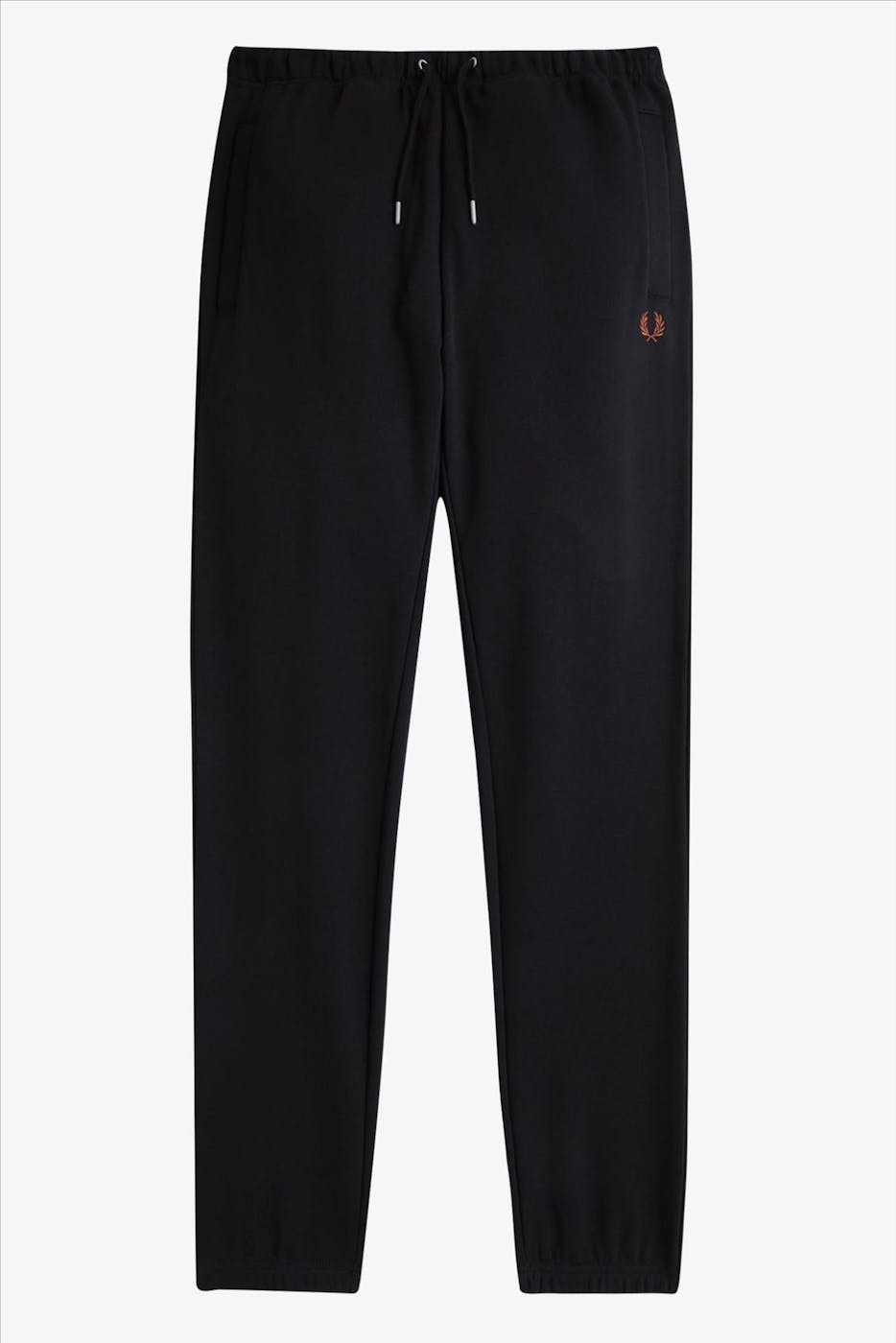 Fred Perry - Zwarte Loopback sweatpants
