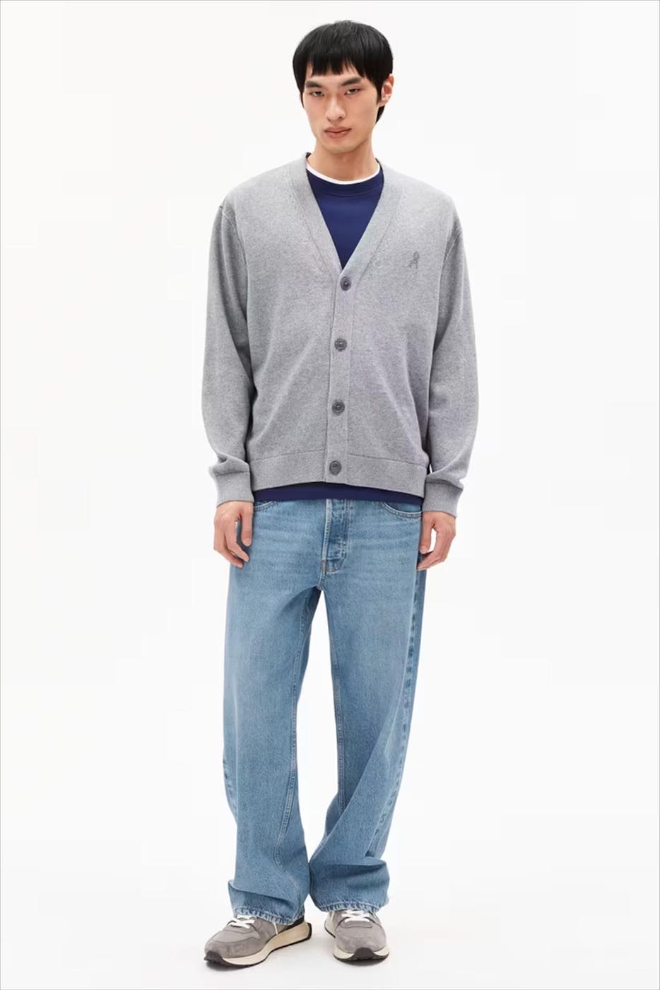 Armed Angels - Grijze Aanatol cardigan