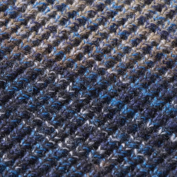 Scotch & Soda - Donkerblauwe Waffle Knitted trui
