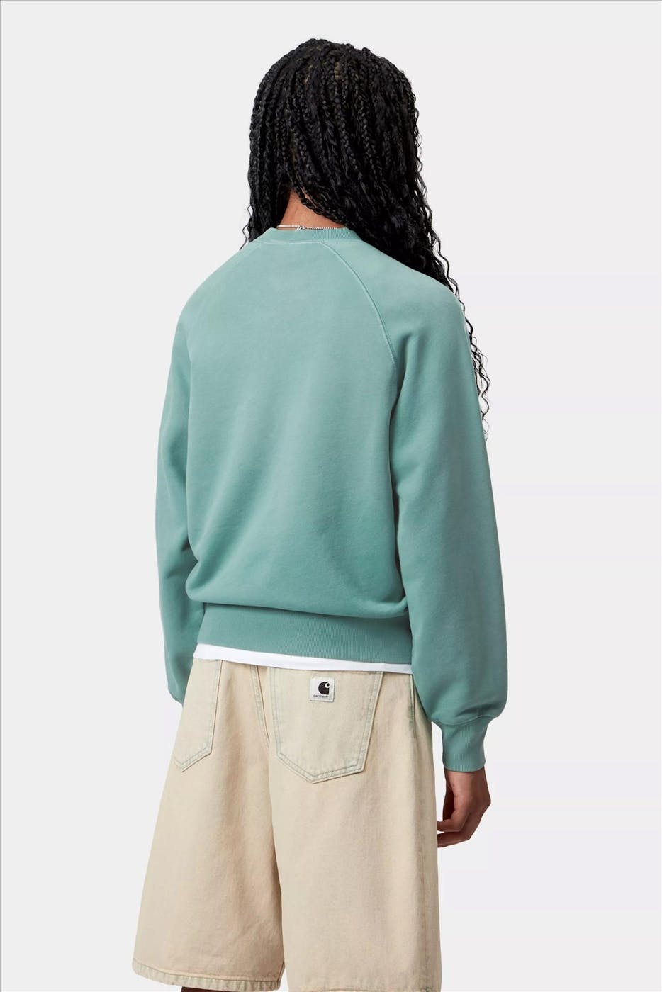 Carhartt WIP - Groene Hudson sweater