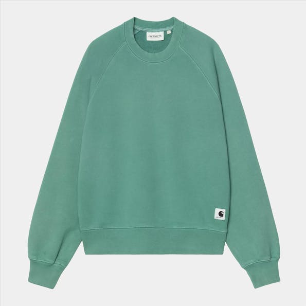 Carhartt WIP - Groene Hudson sweater