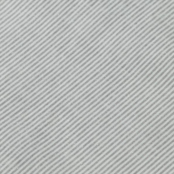 Scotch & Soda - Grijs-Wit Striped slim hemd
