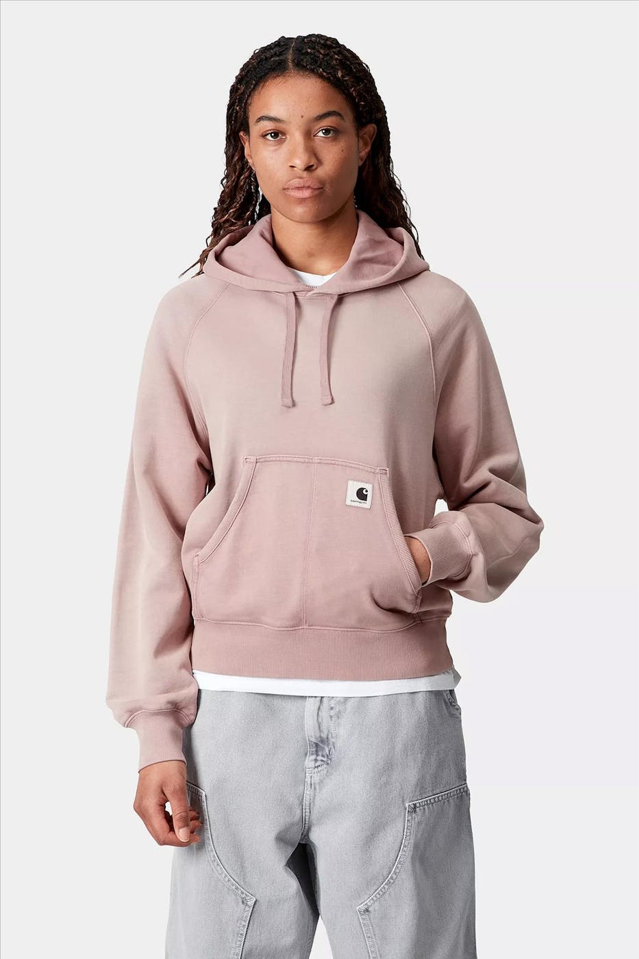 Carhartt WIP - Roze Hudson hoodie