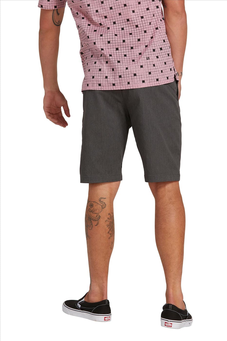 Volcom - Donkergrijze Frickin Modern chino short