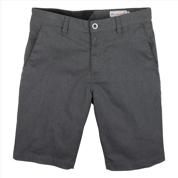 Volcom - Donkergrijze Frickin Modern chino short