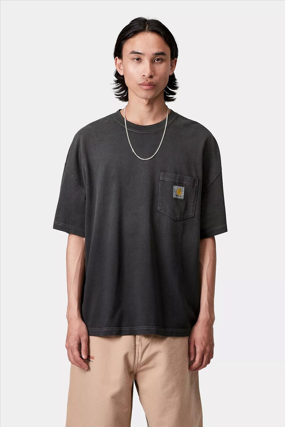Carhartt WIP - Zwarte Hudson Pocket T-shirt