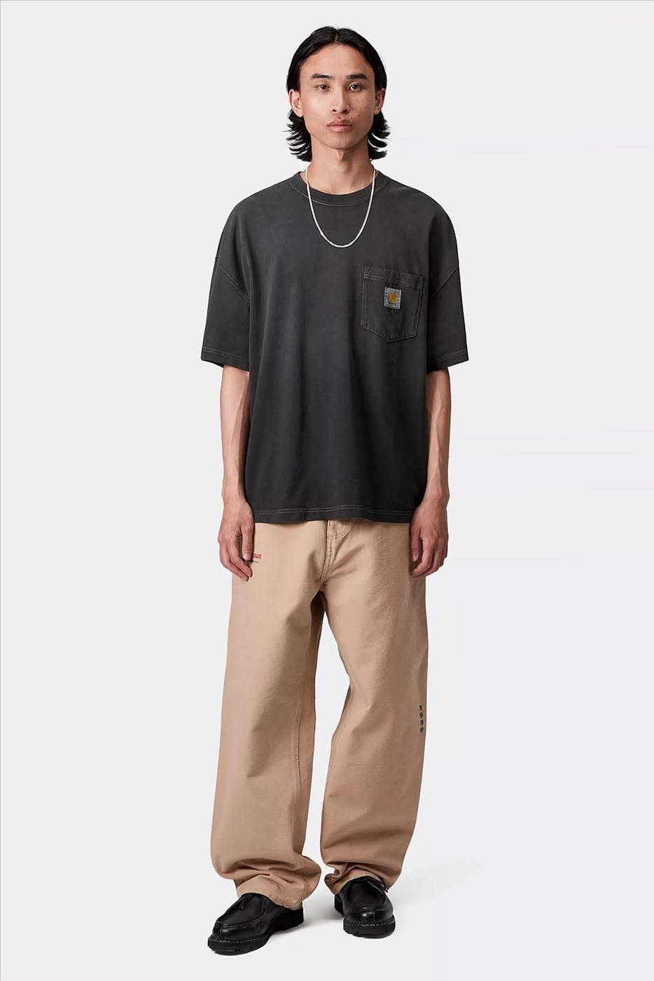Carhartt WIP - Zwarte Hudson Pocket T-shirt