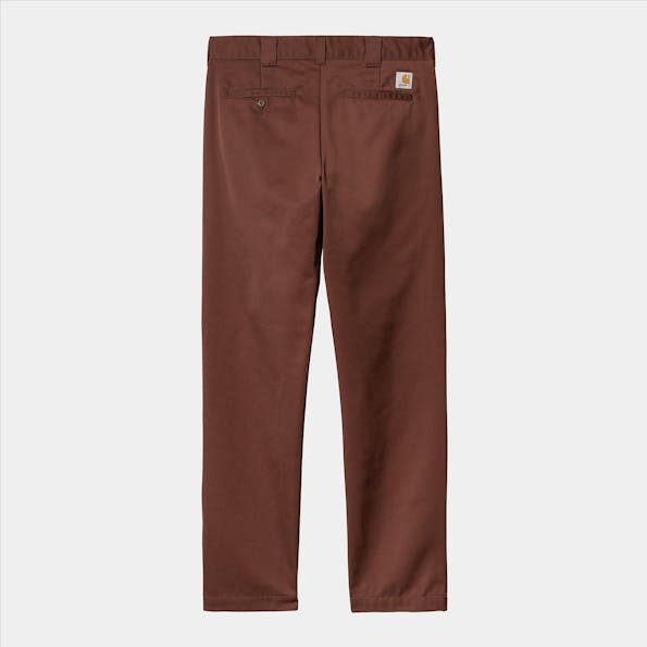 Carhartt WIP - Donkerbruine Relaxed Tapered Master Pant