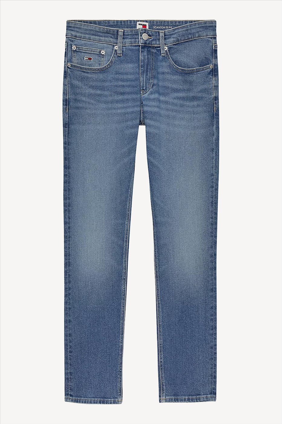 Tommy Jeans - Medium Blauwe Scanton Slim jeans