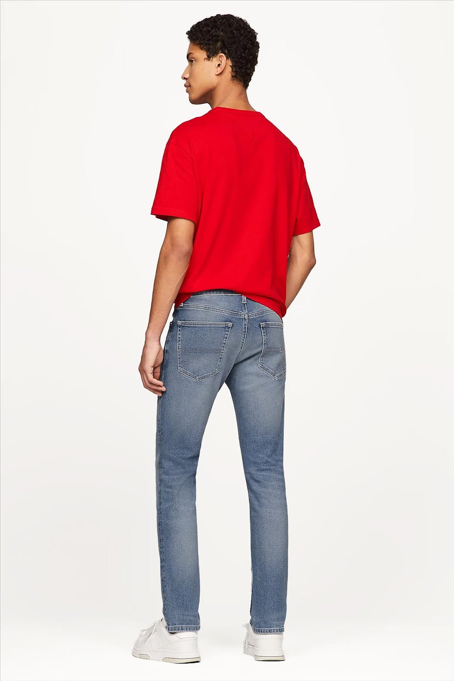 Tommy Jeans - Medium Blauwe Scanton Slim jeans