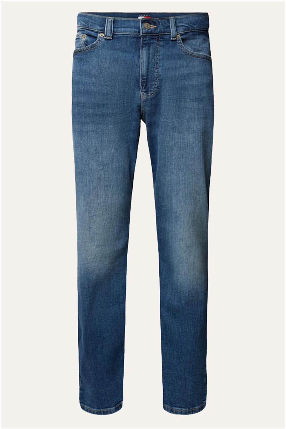Tommy Jeans - Blauwe Ryan Slim Straight jeans