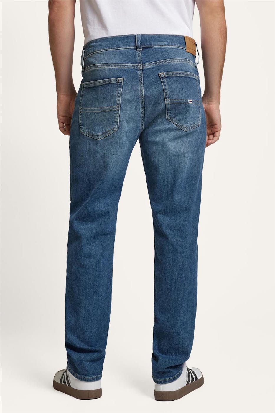Tommy Jeans - Blauwe Ryan Slim Straight jeans