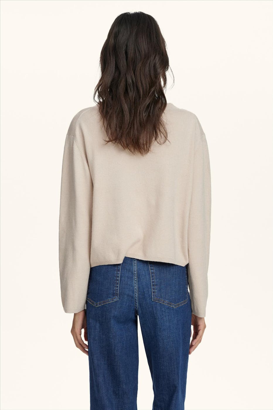 Nümph - Beige Carma Crop trui