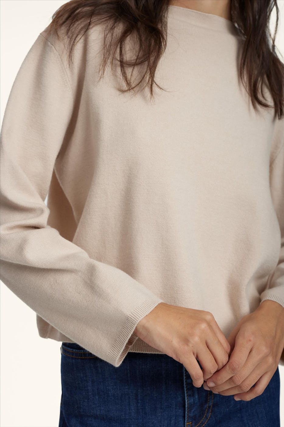 Nümph - Beige Carma Crop trui