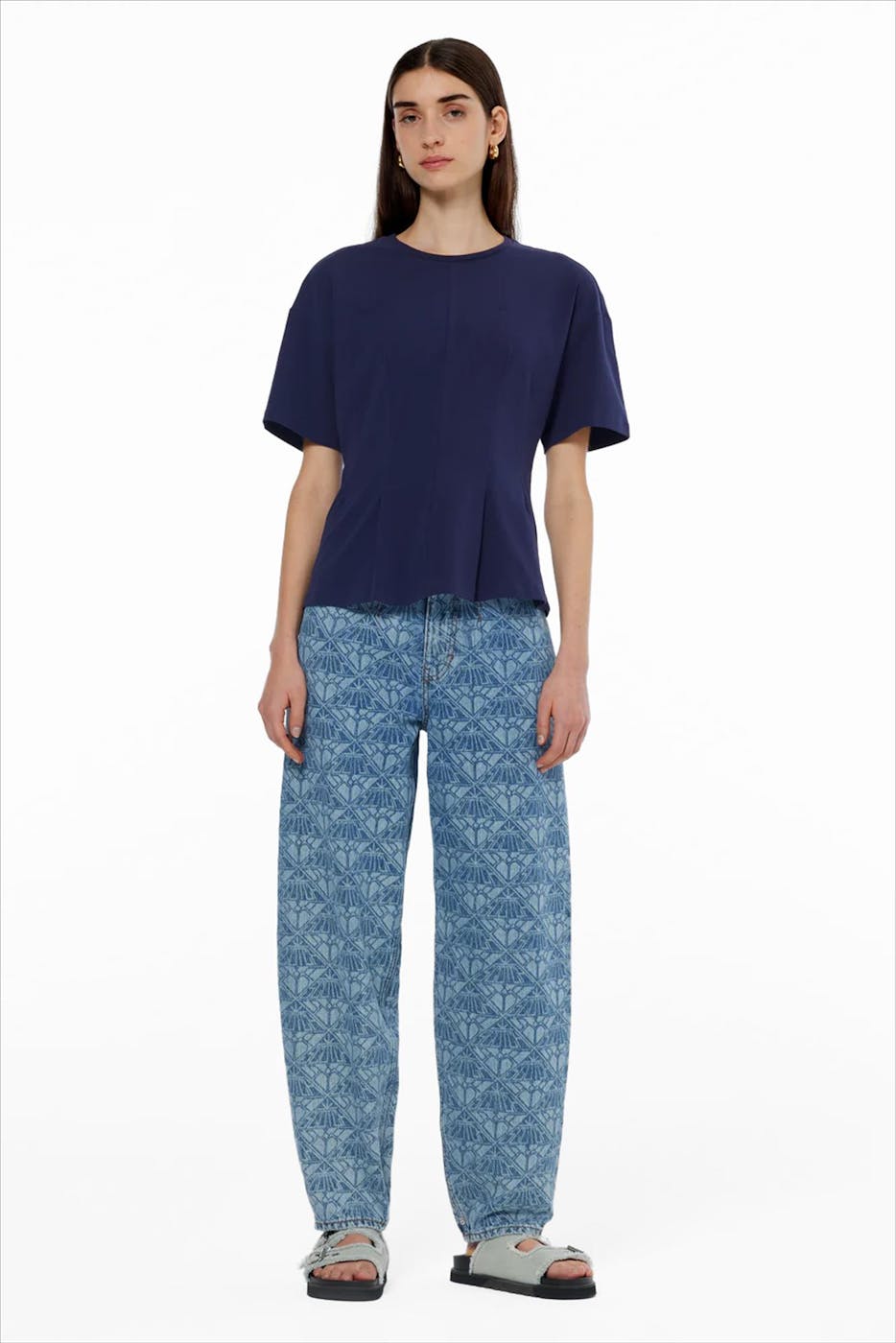 Scotch & Soda - Blauwe Designed The Tide Balloon jeans