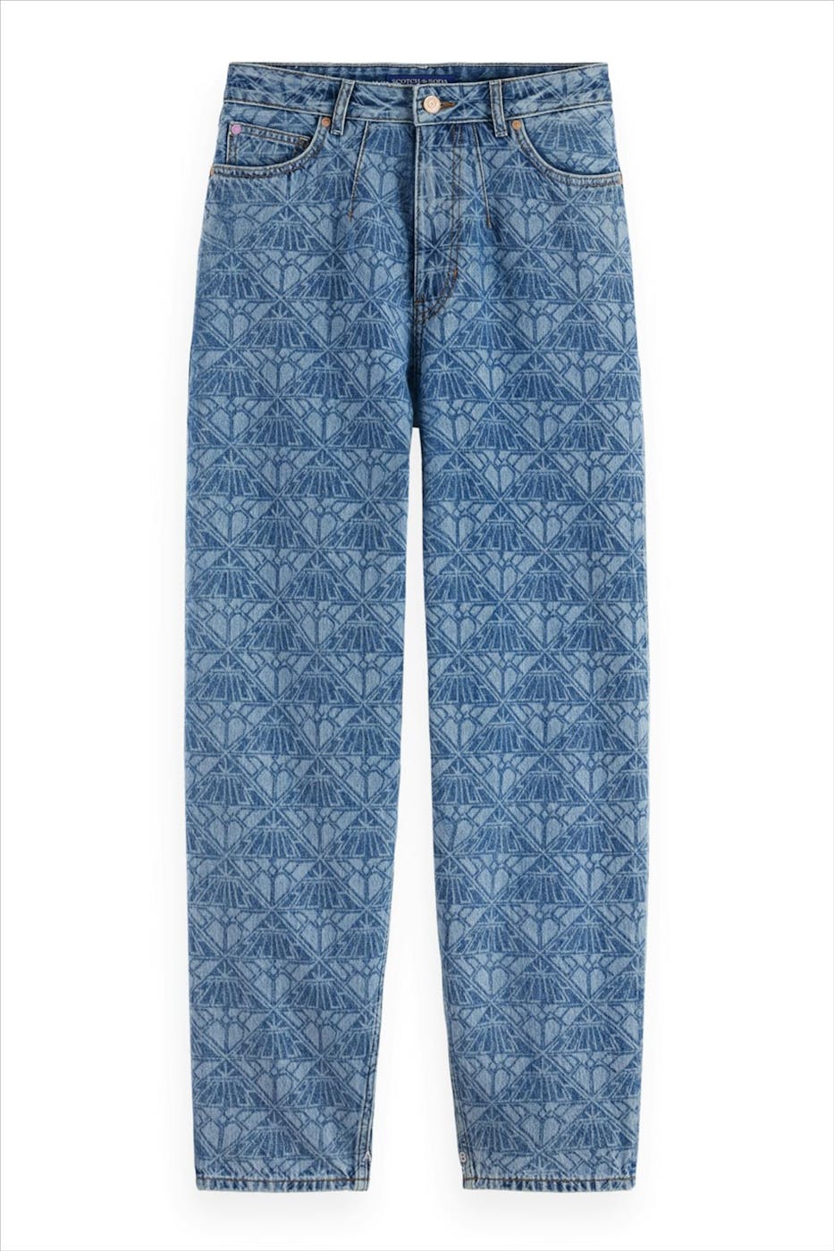 Scotch & Soda - Blauwe Designed The Tide Balloon jeans