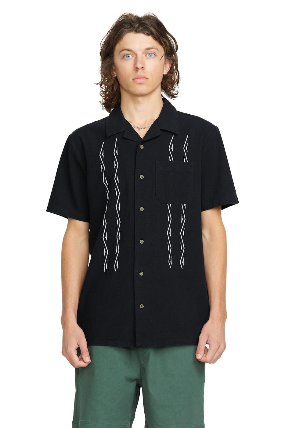 Volcom - Zwart Bayamostone hemd