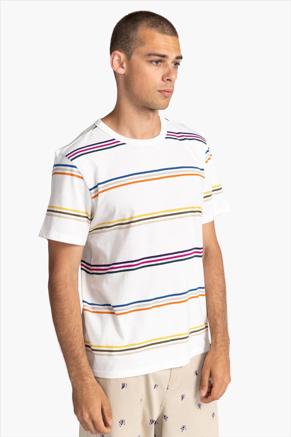 Element - Ecru Wilow Stripe T-shirt