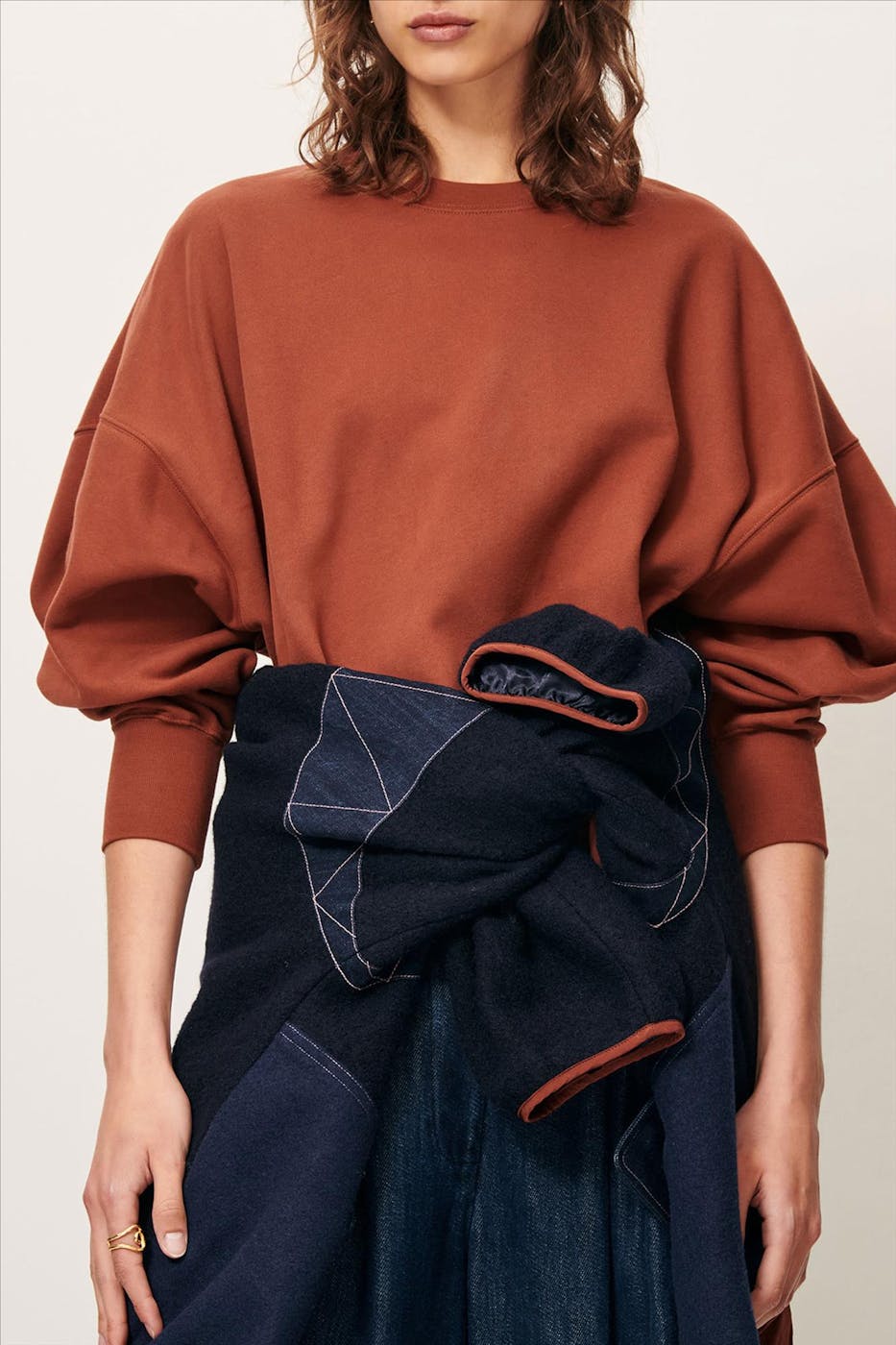 Sessùn - Bruine Isi sweater