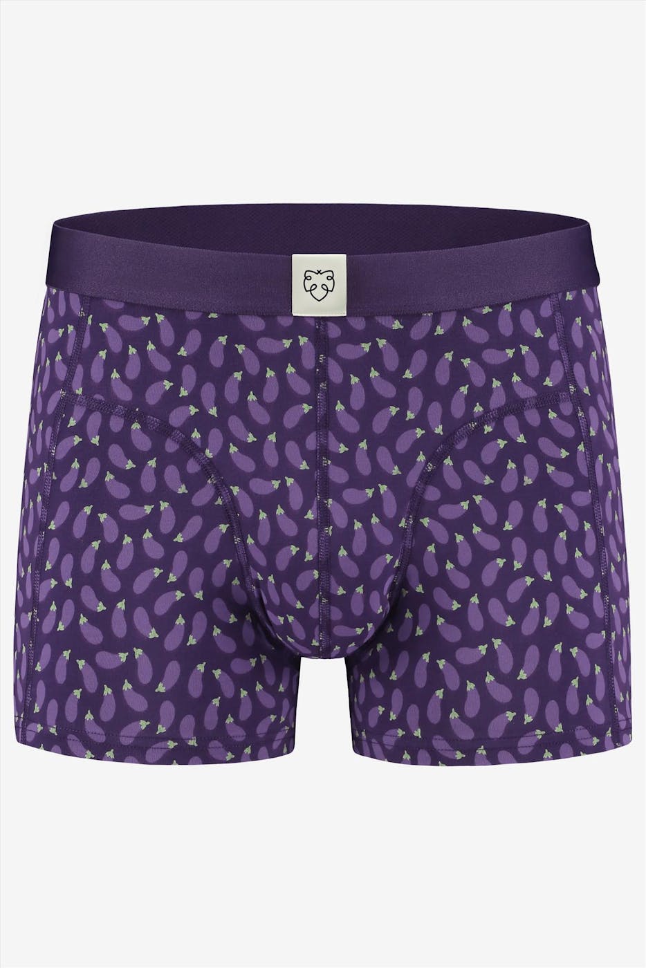 A'dam - Paarse Aubergine boxershort