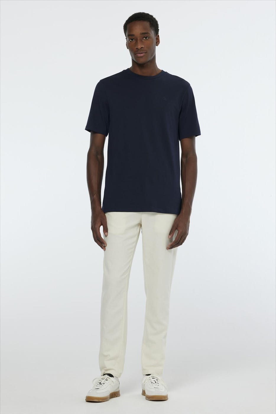 Scotch & Soda - Ecru Warren regular straight broek