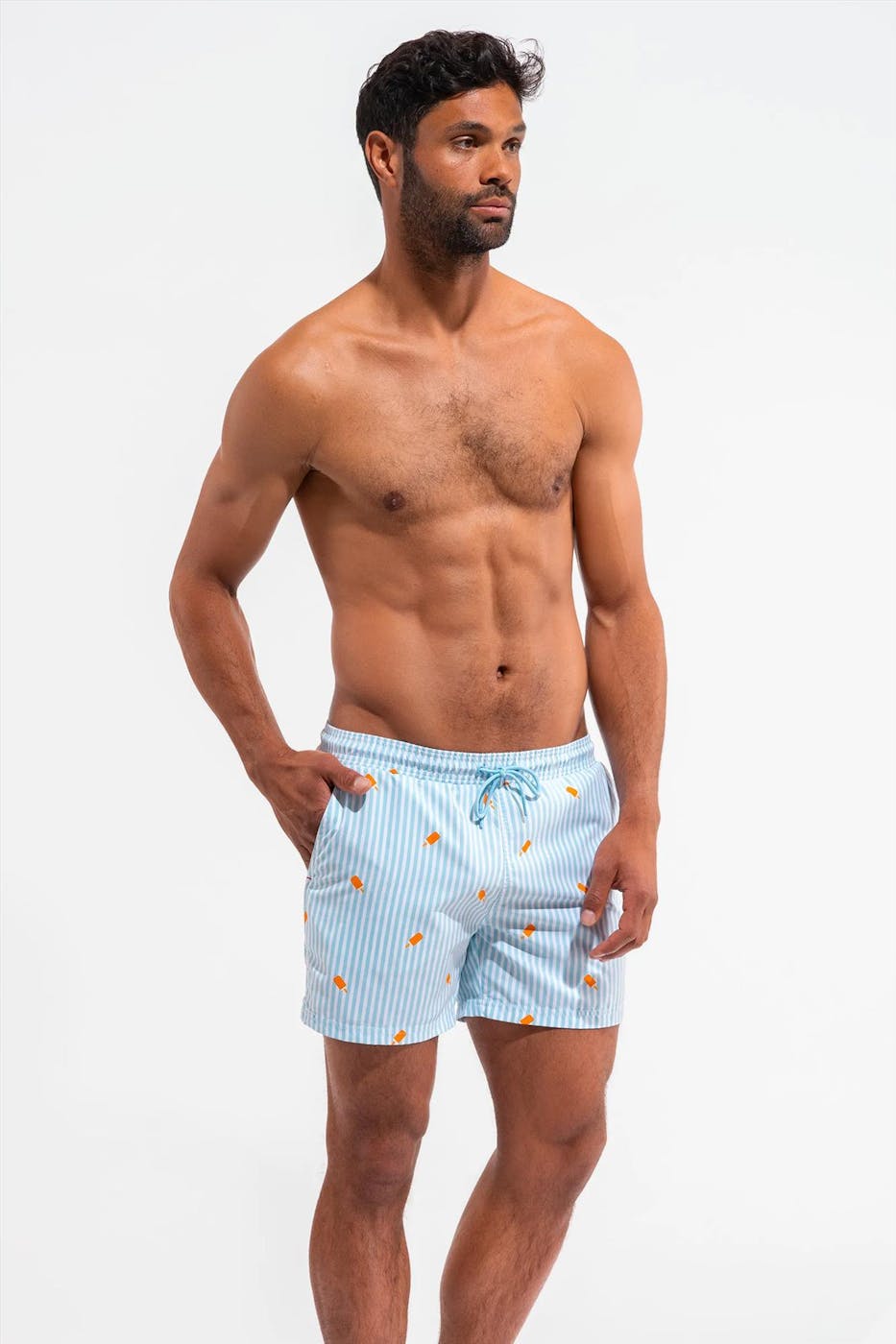 A'dam - Blauw-witte Frisco zwemshort