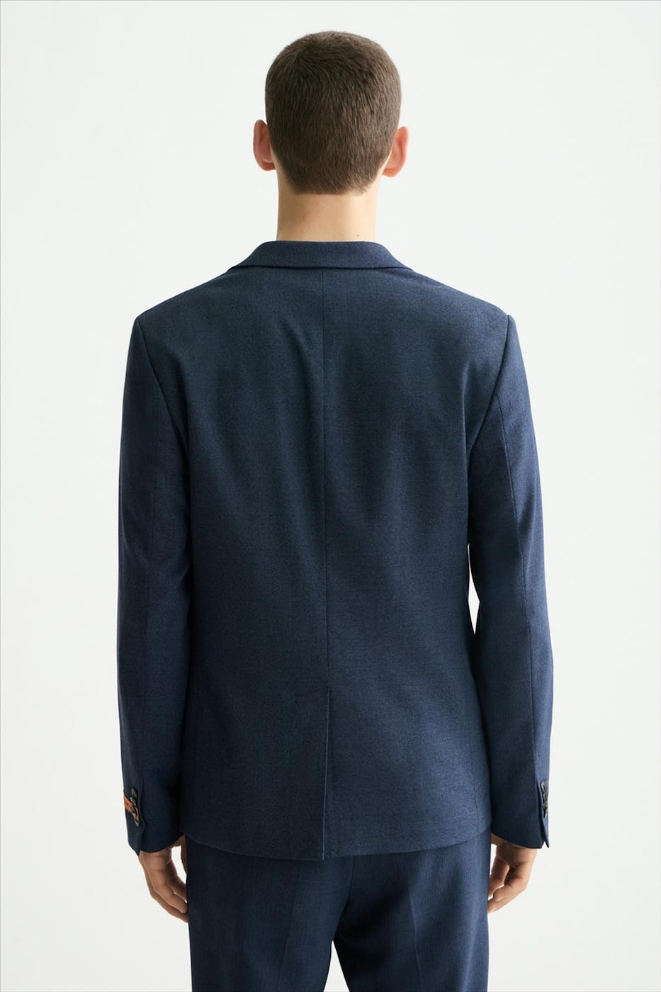 Scotch & Soda - Blauwe Check Regular blazer