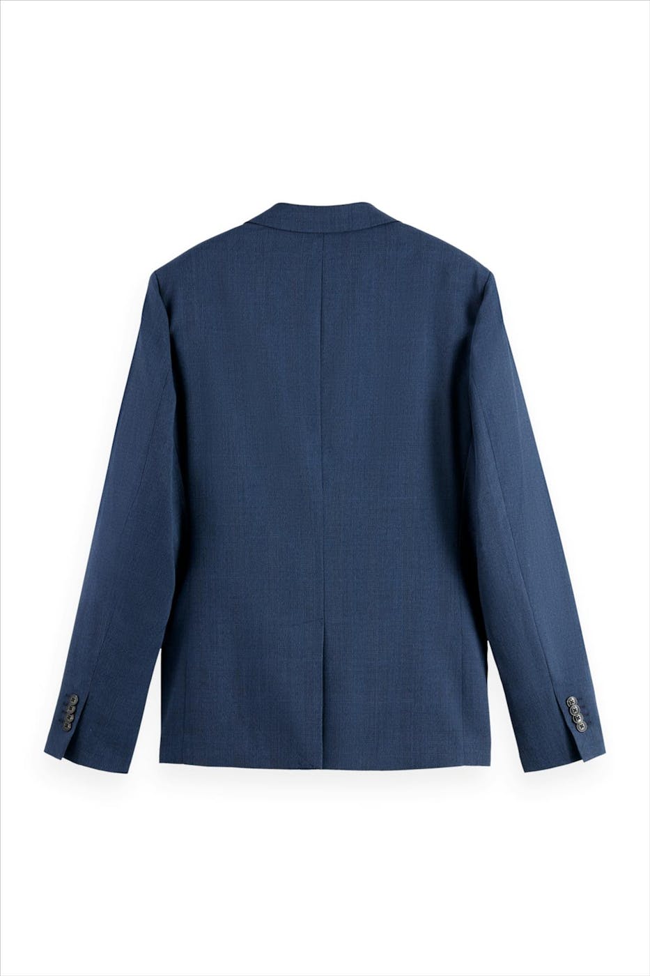 Scotch & Soda - Blauwe Check Regular blazer