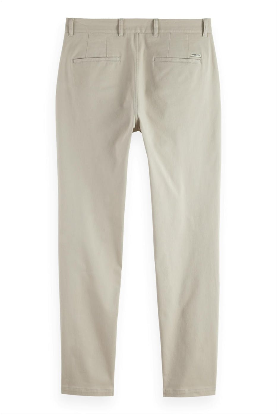 Scotch & Soda - Ecrugrijze Stuart slim chino